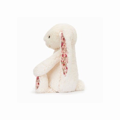 Jellycat Blossom Cream 'Berry' Bunnies UK | 90365WGXP